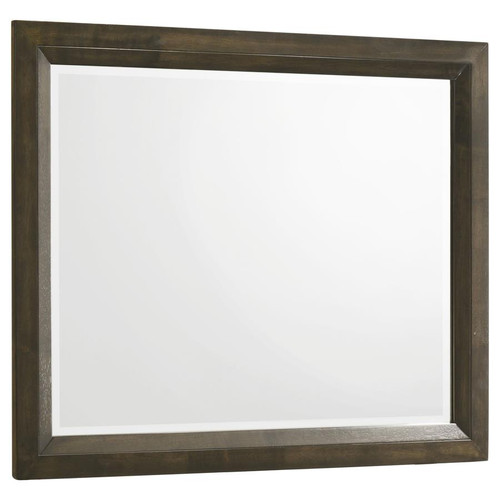 Atlas Bedroom Dresser Mirror Dark Oak / CS-215974