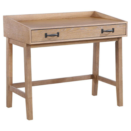 Fabian 38-inch Computer Desk with Keyboard Drawer Distressed Light Brown / CS-802041
