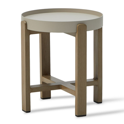 Alicante - Outdoor Grey Fabric + Latte 5-Piece Sofa Set / VGVK-F032-5PC-SET