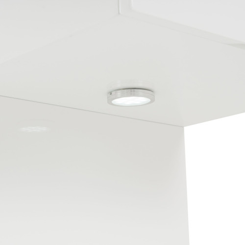 Esso Modern White Glossy Tall Nightstand / VGBB-MB121NS-WHT