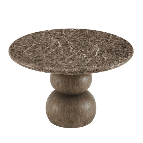 Pietra Indoor Outdoor Patio Round Dining Table by Modway / EEI-7624