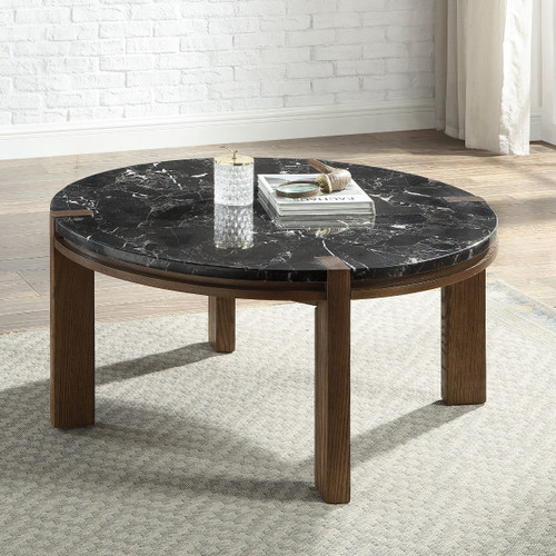Estella Coffee Table w/Marble Top / LV06885