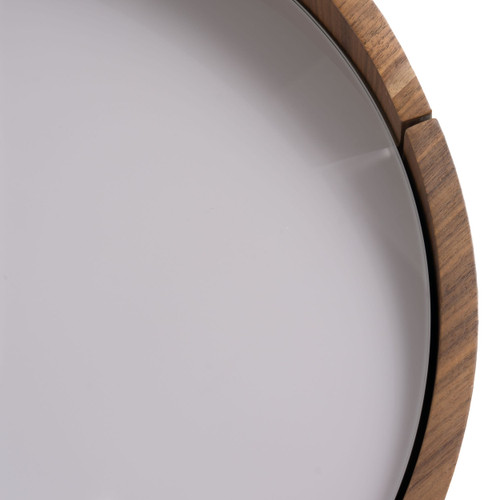 Geneva - Modern Walnut Round Nightstand / VGWCC522B-WAL