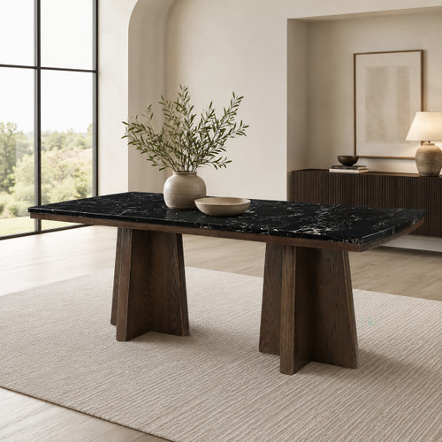 Estella Dining Table w/Marble Top / DN06875