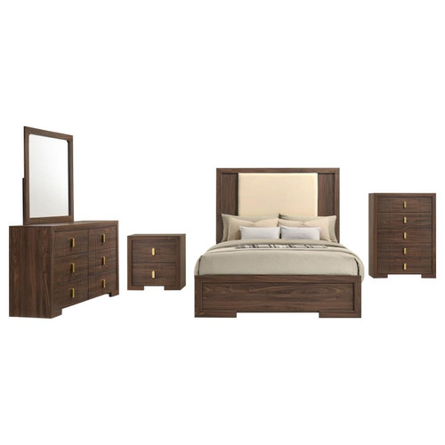 Etienne 5-piece Full Bedroom Set Walnut / CS-225121F-S5