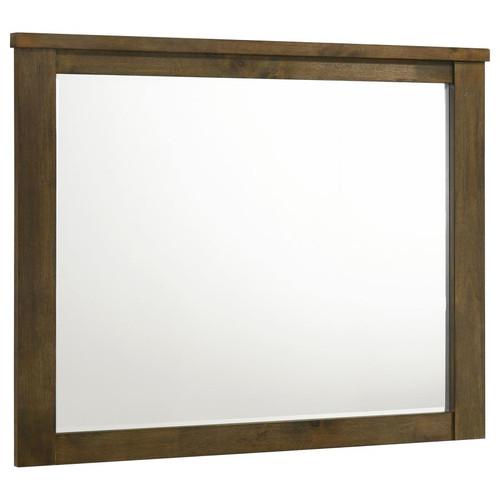 Doherty Rectangular Dresser Mirror Rustic Brown / CS-225164