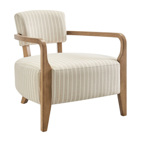 Zinnia Striped Fabric Upholstered Accent Chair by Modway / EEI-7717