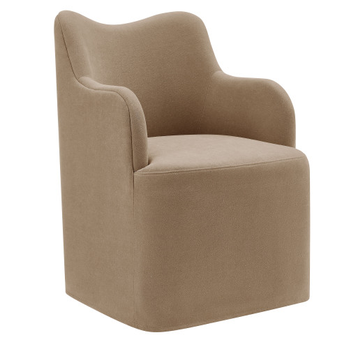 Cordelle Linen Blend Swivel Dining Chair by Modway / EEI-7779