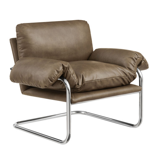 Ansel Vegan Leather Accent Chair by Modway / EEI-7795