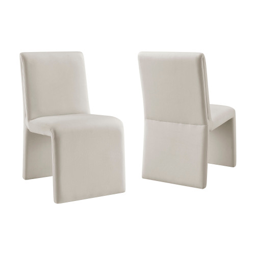 Emory Performance Velvet Dining Side Chair Set of 2 by Modway / EEI-7826