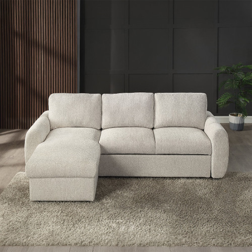 Nuriel Reversible Sectional Sofa w/Sleeper & Storage / LV07550
