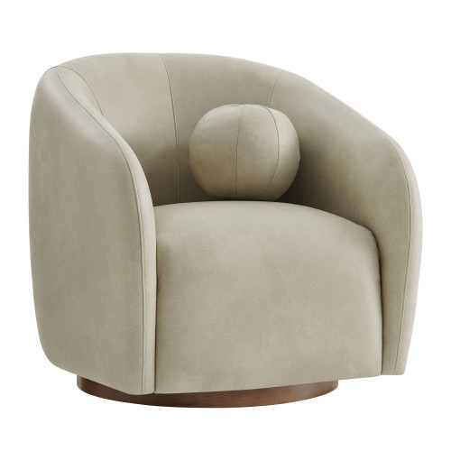 Holland Swivel Vegan Leather Armchair by Modway / EEI-7743