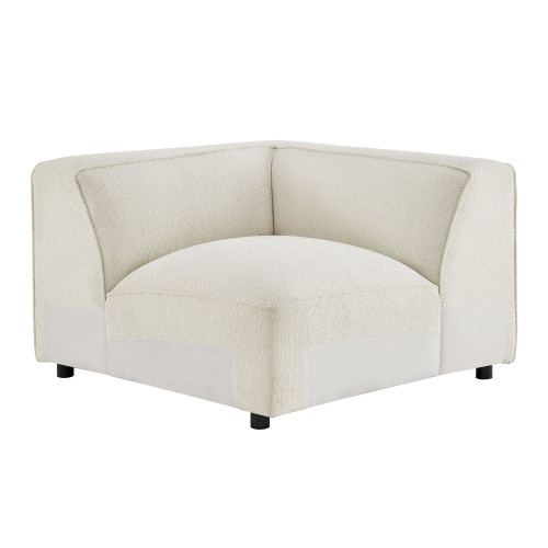 Auren Lattice Bouclé Upholstered Modular Corner Chair by Modway / EEI-7677