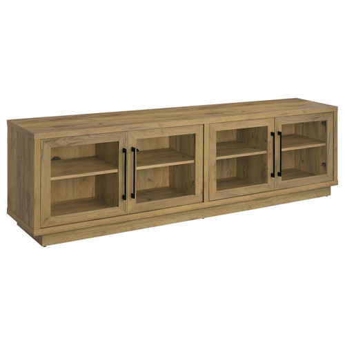 Medina 4-Door TV Stand for TVs up to 85 Inches Golden Oak / CS-701863