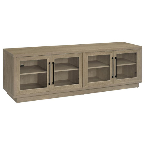 Medina 4-Door TV Stand for TVs up to 85 Inches Latte / CS-701853