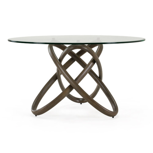 Mason Modern Round Grey Ash Dining Table / VGCSDT-16138-PAR-Grey Ash