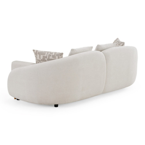Yorba - Modern Beige Fabric Loveseat / VGAH-AG2468-2-BGE