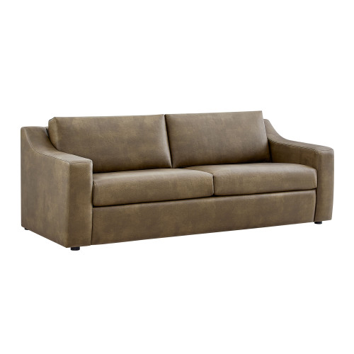 Liora 87 Inch Vegan Leather Sofa by Modway / EEI-7803
