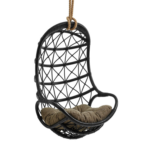 Tamarind Natural Rattan Hanging Chair by Modway / EEI-7902