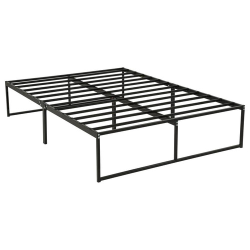 Gates Full Heavy-Gauge Metal Platform Bed Frame Black / CS-305708F