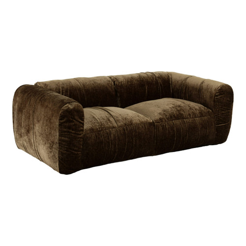 Siegal - Modern Brown Fabric Loveseat Sofa / VGOD-ZW-25037-2S-BRN