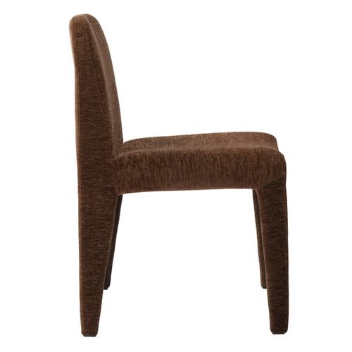 Rustin - Modern Reddish Brown Fabric Dining Chair (Set of 2) / VGEU-MC-8070CH-BRN