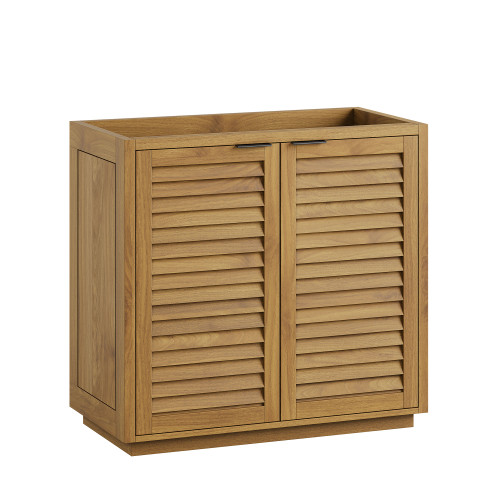 Tavira 36 Inch Shutter-Style Bathroom Vanity Cabinet by Modway / EEI-7731