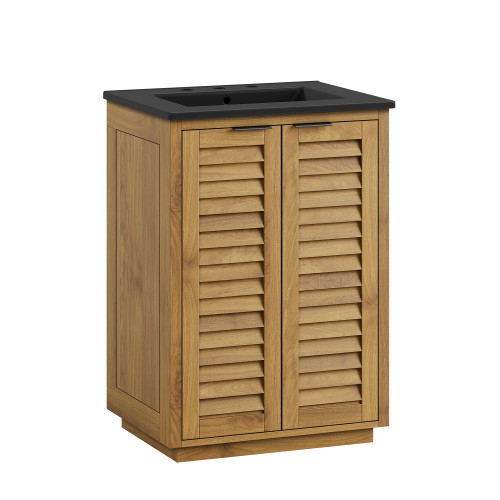Tavira 24 Inch Shutter-Style Bathroom Vanity by Modway / EEI-7812