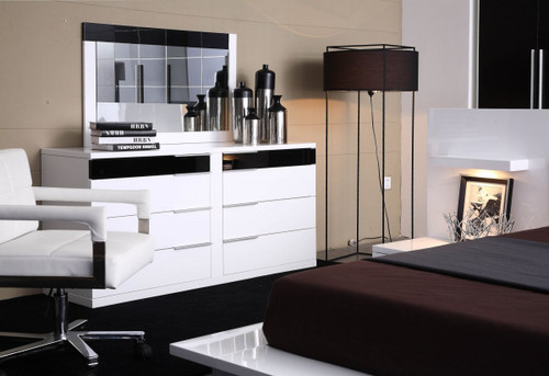 Modrest Impera Bedroom White Dresser / VGWCIMPERA-DR