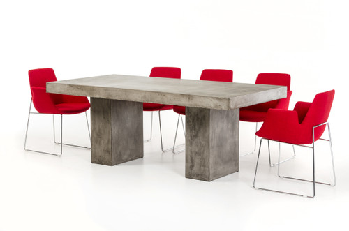 Modrest Saber Modern Concrete Dining Table / VGGR640590