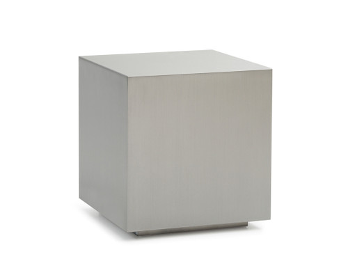 Modrest Anvil Modern Brushed Stainless Steel End Table / VGVCET8368