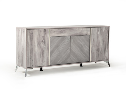 Nova Domus Alexa Italian Modern Grey Buffet / VGACALEXA-BUF