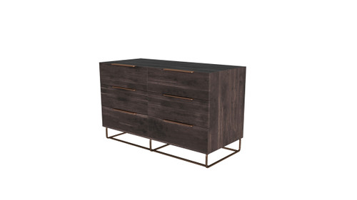 Nova Domus Benzon Italian Modern Dark Rovere Dresser / VGACBENZON-DRS