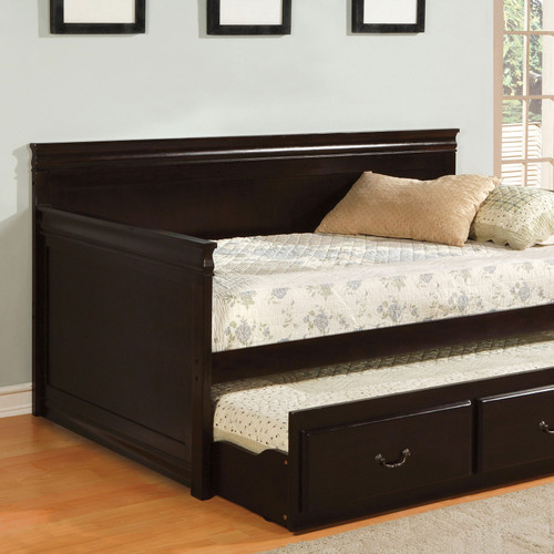 SAHARA Daybed w/ Twin Trundle, Espresso / CM1637EX-BED