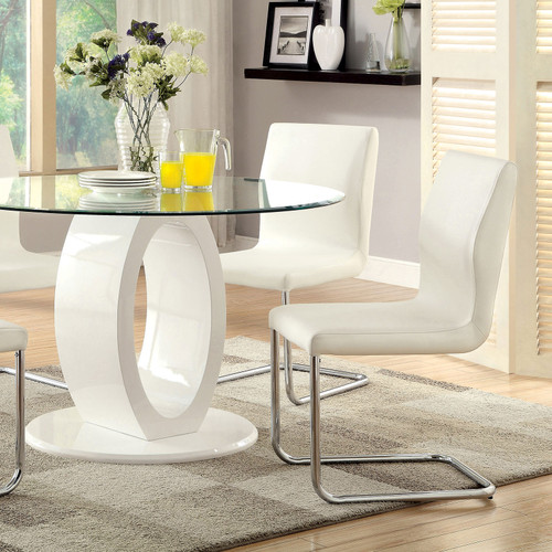 LODIA Round Dining Table / CM3825WH-RT-TABLE