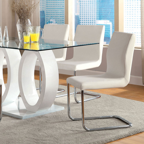 LODIA Dining Table / CM3825WH-T-TABLE