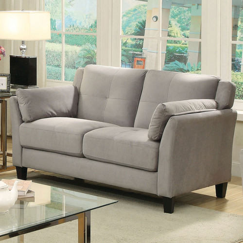 YSABEL Loveseat, Warm Gray (K/D) / CM6716GY-LV-PK