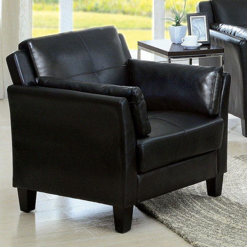 PIERRE Chair, Black (K/D) / CM6717BK-CH-PK