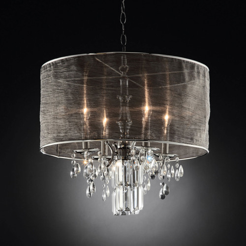 GINA Ceiling Lamp, Hanging Crystal / L95127H