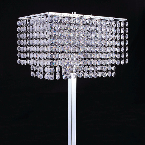 RENA Table Lamp, Hanging Crystal / L7732CR