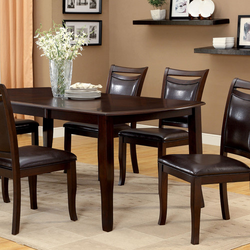 WOODSIDE 7 Pc. Dining Table Set (2AC+4SC) / CM3024T-7PC