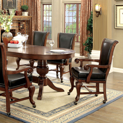 MELINA 7 Pc. Dining Table Set / CM-GM367CH-T-7PC