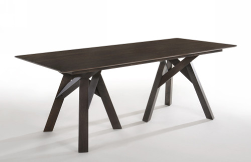 Modrest Grover - Modern Dark Wenge Dining Table / VGMA-MIT-5222