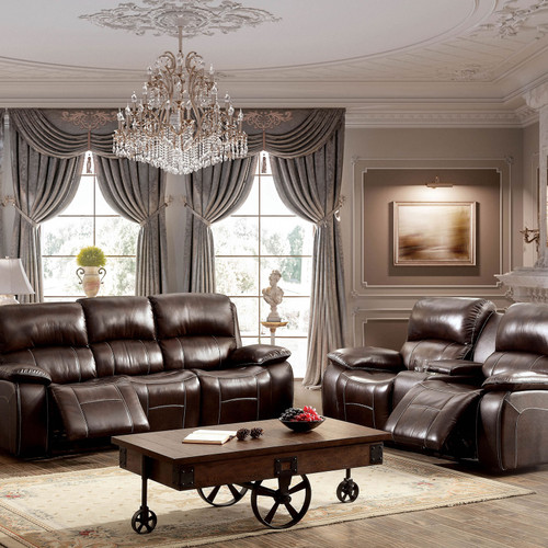 RUTH Sofa + Loveseat / CM6783BR-2PC