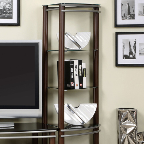 SILVER CREEK TV Console + 2 Pier Shelves / CM5510-SET