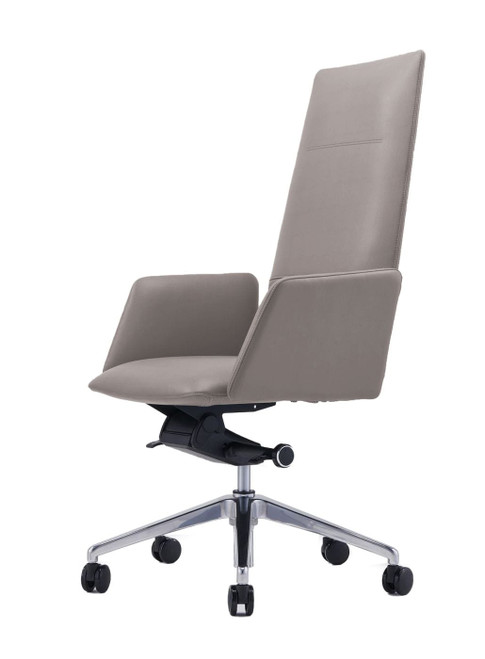 Modrest Tricia - Modern Grey High Back Executive Office Chair / VGFUA1911-GRY-OC