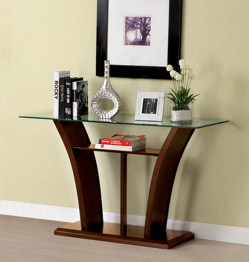 MANHATTAN IV Sofa Table, Brown Cherry / CM4104S-PK