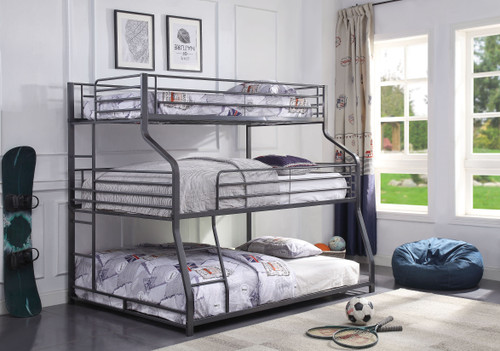 Caius II Triple Bunk Bed - Twin/Full/Queen / 37450