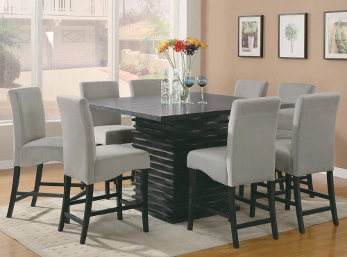 Stanton Square Counter Table Black / CS-102068