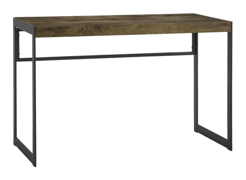 Estrella Writing Desk Antique Nutmeg and Gunmetal / CS-800655